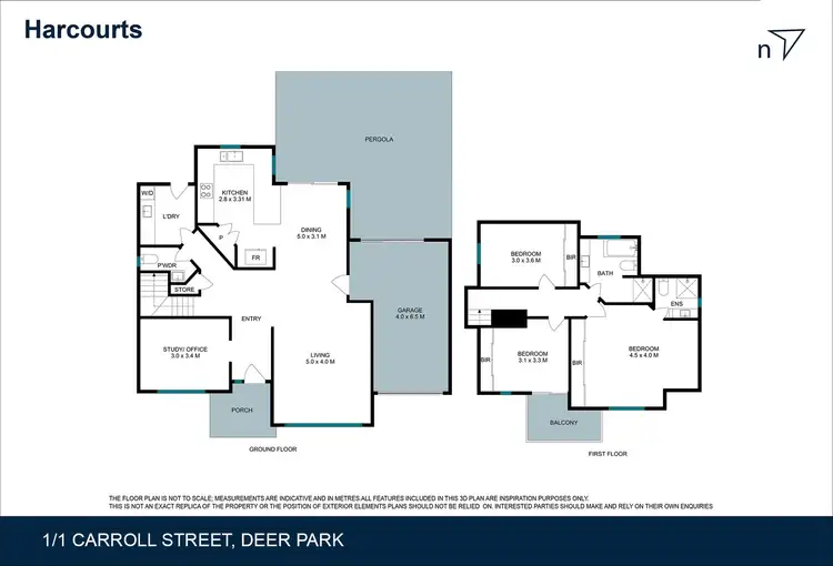 Floorplan of Homely house listing, 1/1 Carroll Street, Deer Park VIC 3023
