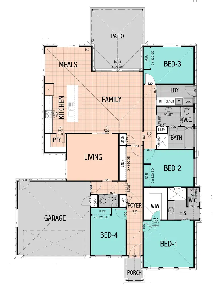Floorplan of Homely house listing, 8 Hindmarsh Esplanade, Dubbo NSW 2830