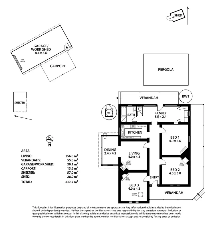 Floorplan of Homely house listing, 3 William Street, Mannum SA 5238