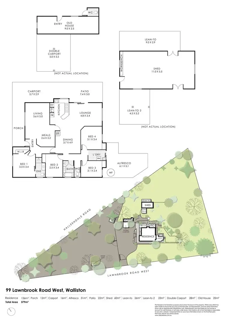 Floorplan of Homely house listing, 99 Lawnbrook Road West, Walliston WA 6076