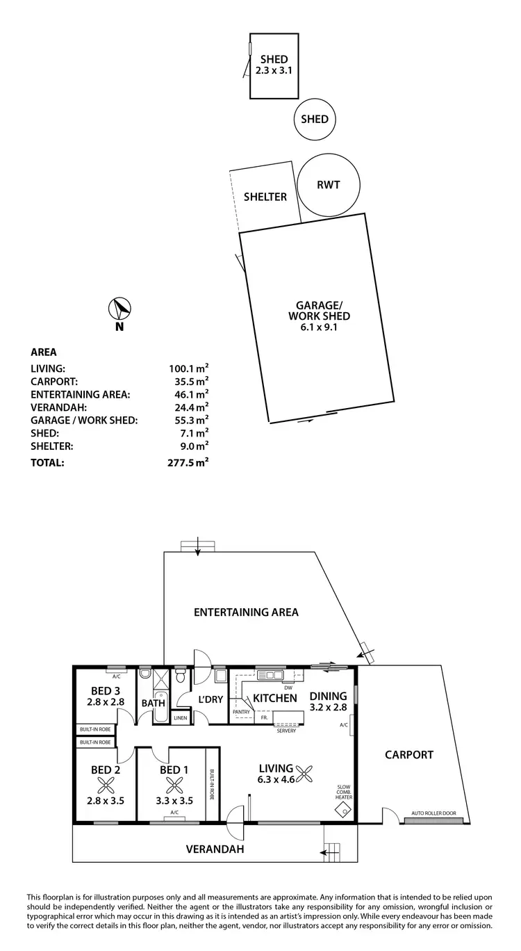 Floorplan of Homely house listing, 17 Charles Street, Mannum SA 5238