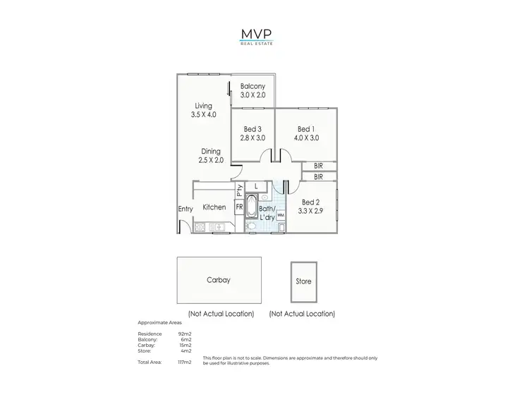 Floorplan of Homely apartment listing, 8/15 Friar John Way, Coolbellup WA 6163