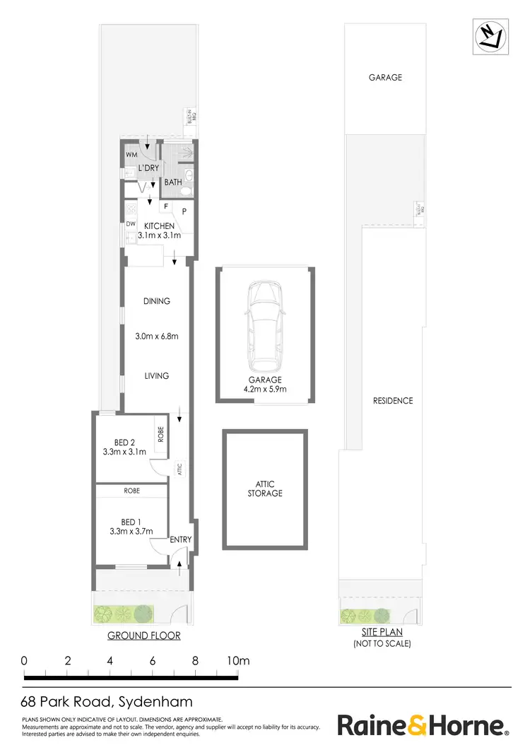 Floorplan of Homely house listing, 68 Park Road, Sydenham NSW 2044