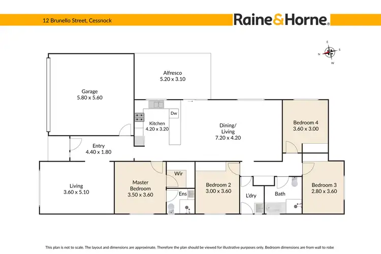Floorplan of Homely house listing, 12 Brunello Street, Cessnock NSW 2325