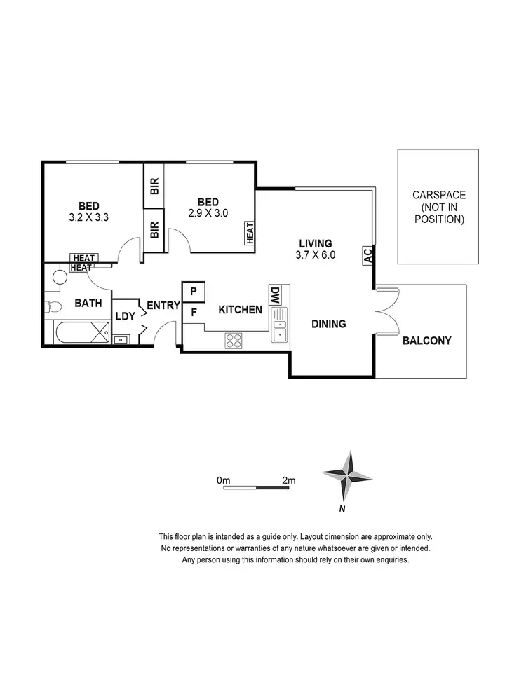 Floorplan of Homely apartment listing, 14/442-446 High Street, Northcote VIC 3070
