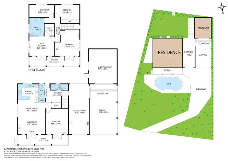 Floorplan of Homely house listing, 52 Wright Street, Wulguru QLD 4811