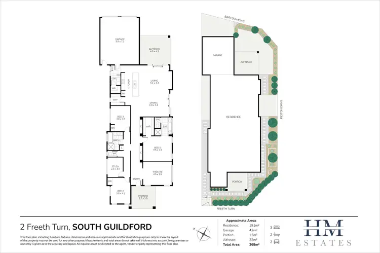 Floorplan of Homely house listing, 2 Freeth Turn, South Guildford WA 6055