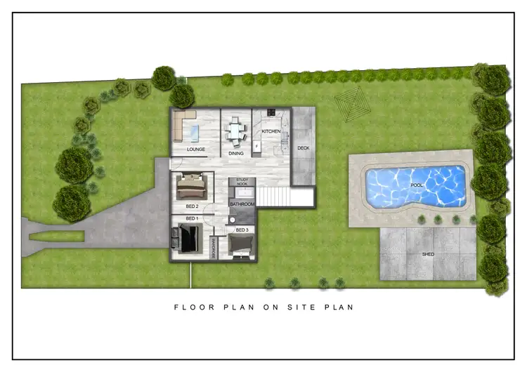 Floorplan of Homely house listing, 55 Peter Street, Kelso QLD 4815