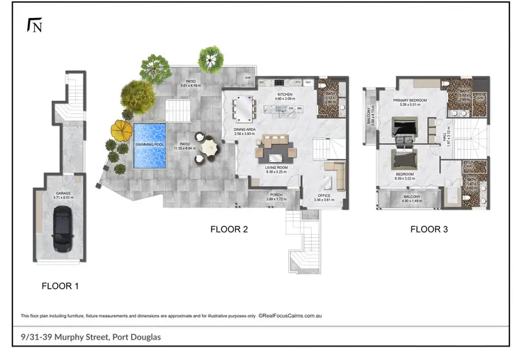 Floorplan of Homely apartment listing, 9/31-39 Murphy Street, Port Douglas QLD 4877