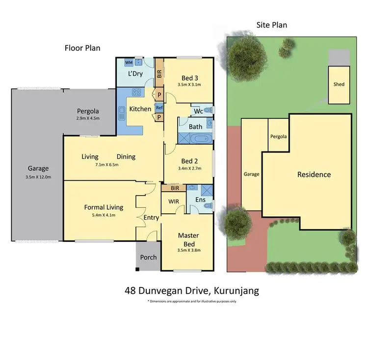 Floorplan of Homely house listing, 48 Dunvegan Drive, Kurunjang VIC 3337