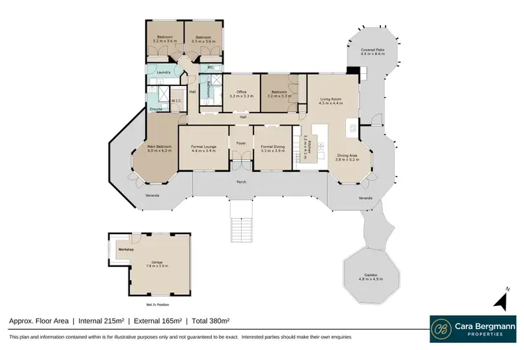 Floorplan of Homely house listing, 10 Snow Wood Drive, Eatons Hill QLD 4037