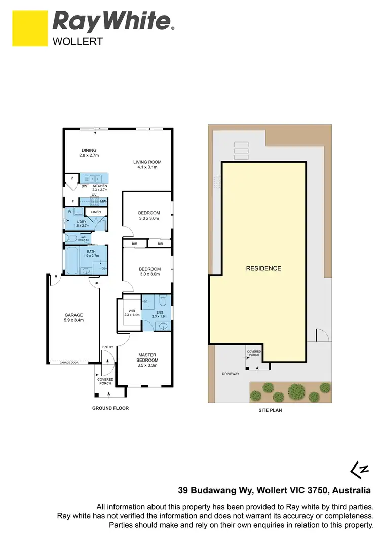 Floorplan of Homely house listing, 39 Budawang Way, Wollert VIC 3750