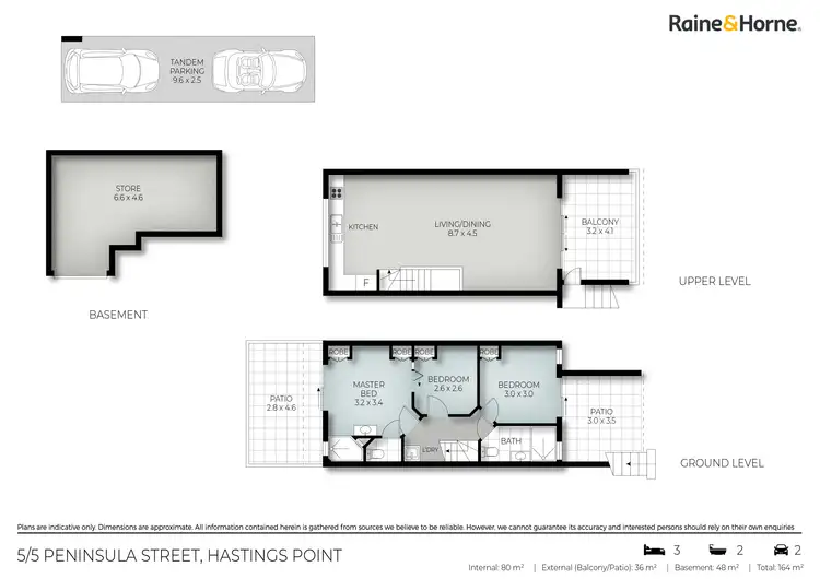 Floorplan of Homely townhouse listing, 5/5 Peninsula Street, Hastings Point NSW 2489