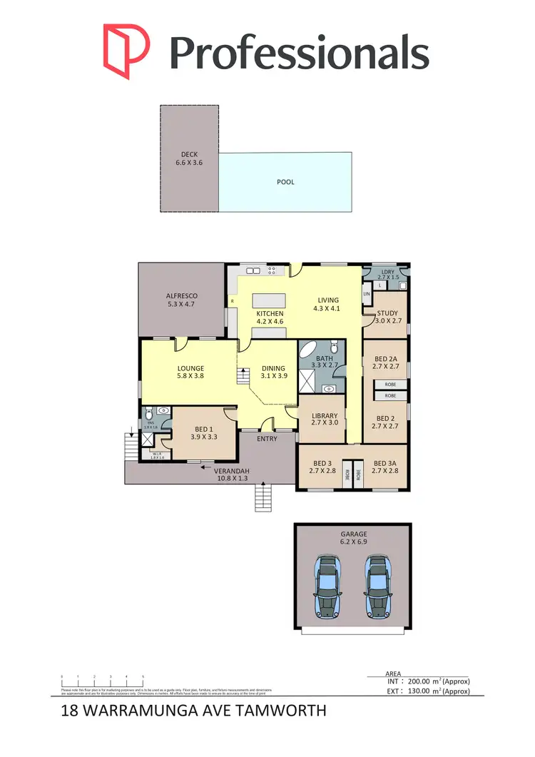 Floorplan of Homely house listing, 18 Warramunga Avenue, East Tamworth NSW 2340