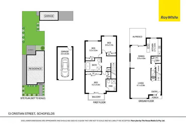 Floorplan of Homely house listing, 13 Cristian Street, Schofields NSW 2762