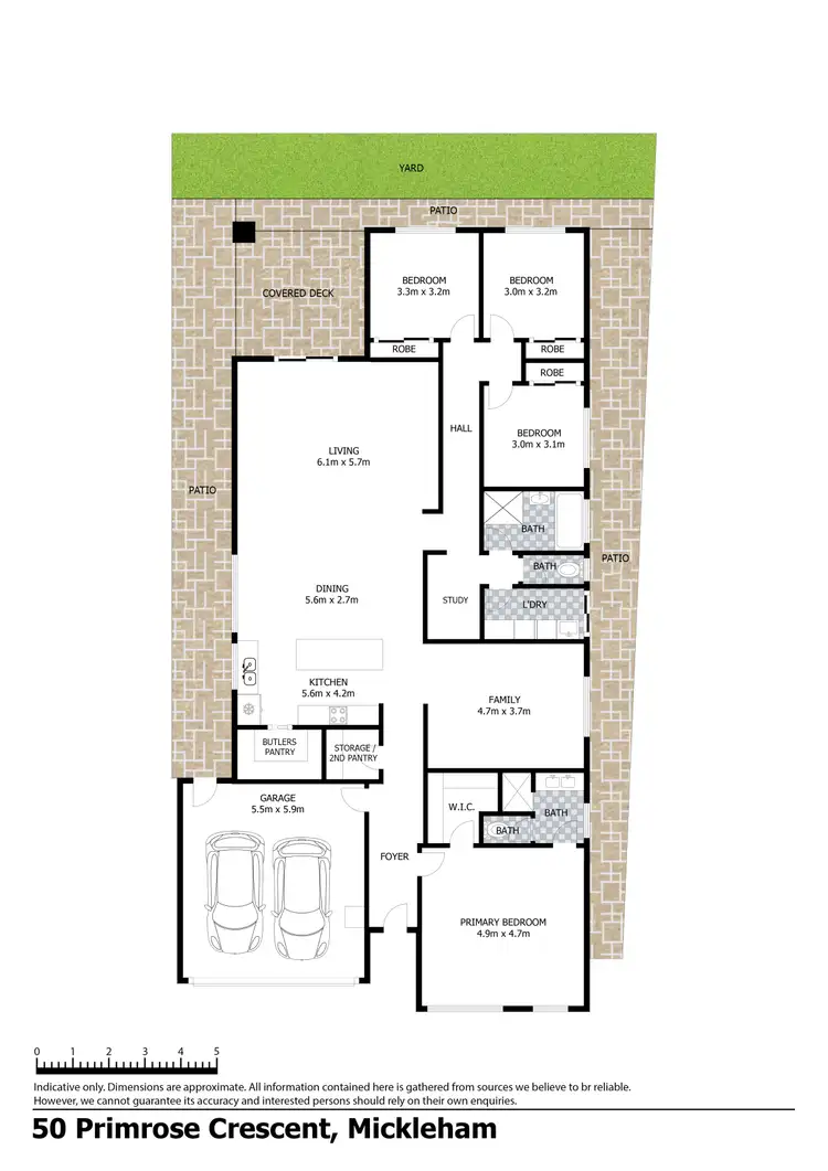 Floorplan of Homely house listing, 50 Primrose Crescent, Mickleham VIC 3064