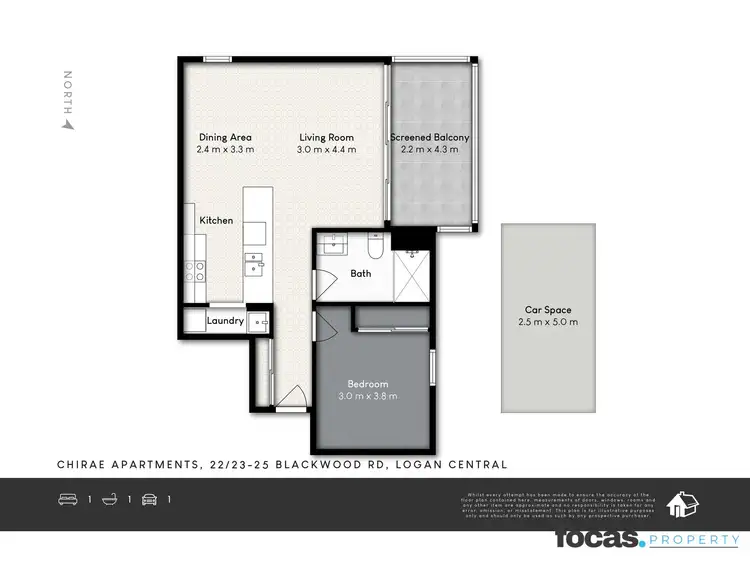 Floorplan of Homely unit listing, 22/23-25 Blackwood Road, Logan Central QLD 4114