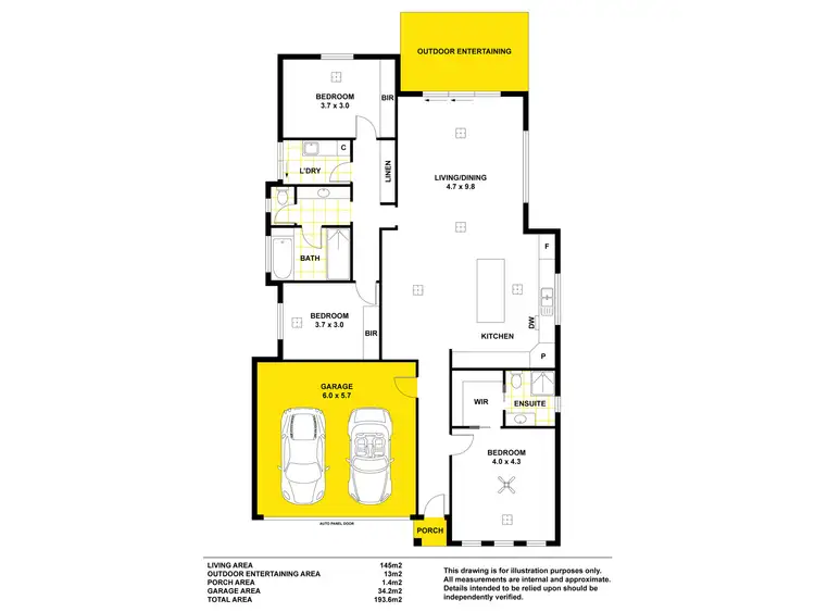Floorplan of Homely house listing, 30 Cook Street, Seaford Meadows SA 5169