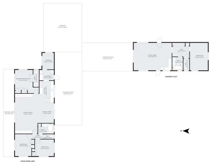 Floorplan of Homely rural property listing, 108 Hall Road, Gordonvale QLD 4865