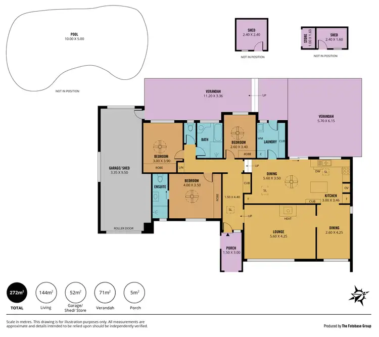 Floorplan of Homely house listing, 7 Lilford Way, Flagstaff Hill SA 5159