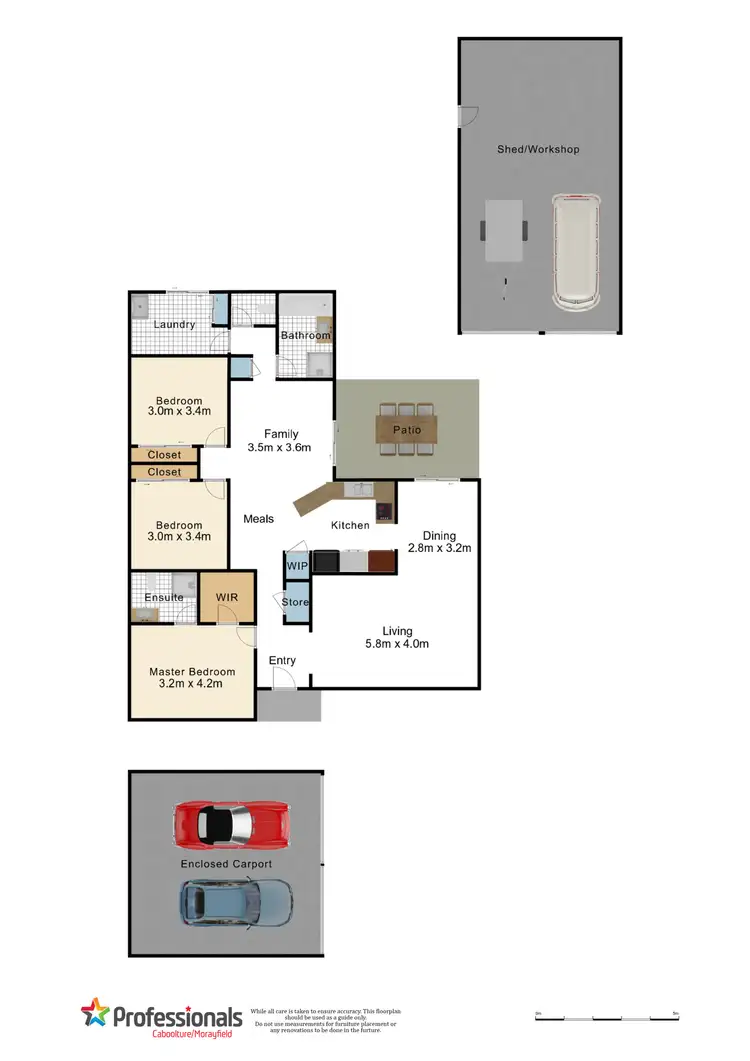 Floorplan of Homely house listing, 10 Fairway Court, Caboolture QLD 4510