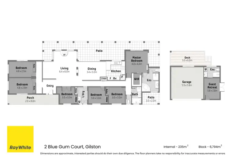 Floorplan of Homely house listing, 2 Blue Gum Court, Gilston QLD 4211