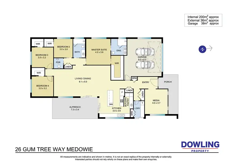 Floorplan of Homely house listing, 26 Gum Tree Way, Medowie NSW 2318