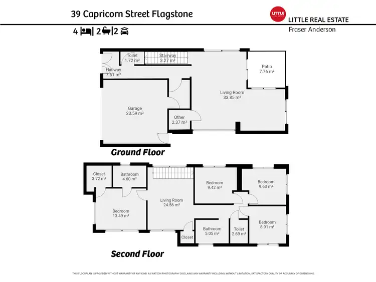 Floorplan of Homely house listing, 39 Capricorn Street, Flagstone QLD 4280