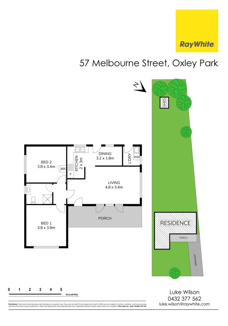 Floorplan of Homely house listing, 57 Melbourne Street, Oxley Park NSW 2760