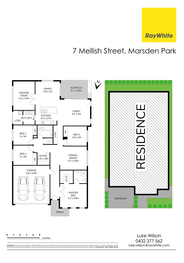Floorplan of Homely house listing, 7 Mellish Street, Marsden Park NSW 2765