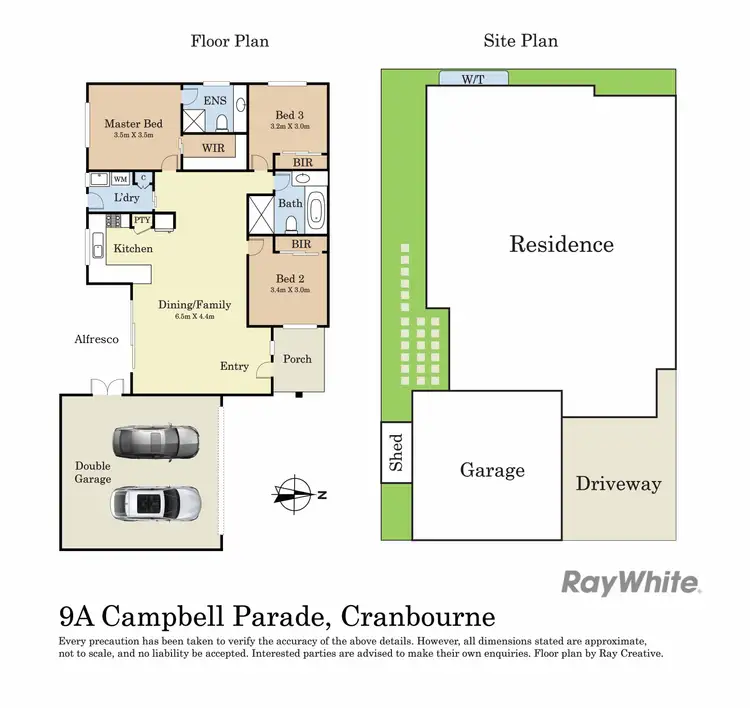 Floorplan of Homely unit listing, 9A Campbell Parade, Cranbourne VIC 3977