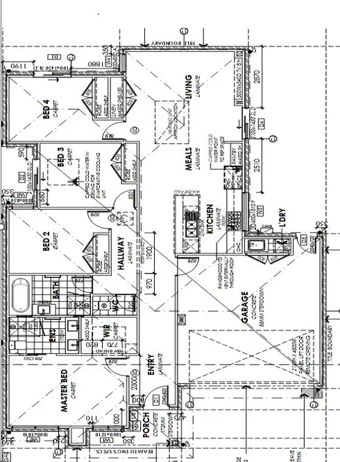 Floorplan of Homely house listing, 19 Stonneyburn Road, Thornhill Park VIC 3335