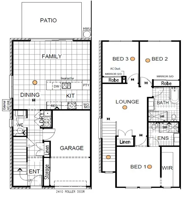 Floorplan of Homely townhouse listing, 7/14 Kerr Road West, Kallangur QLD 4503