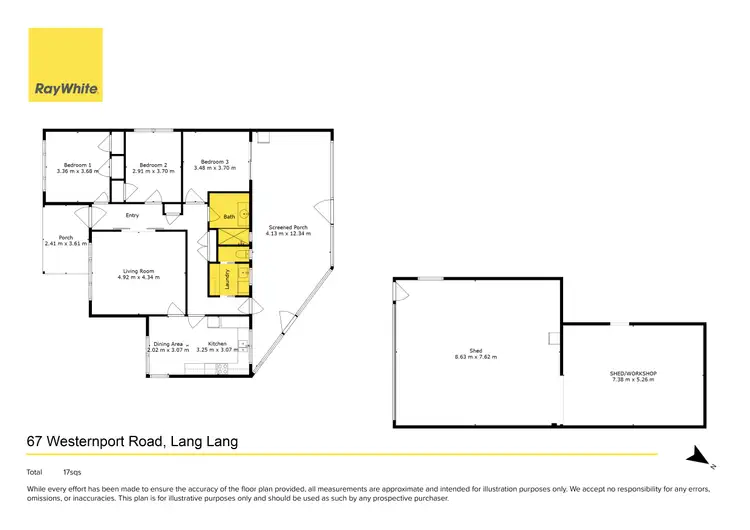 Floorplan of Homely house listing, 67 Westernport Road, Lang Lang VIC 3984