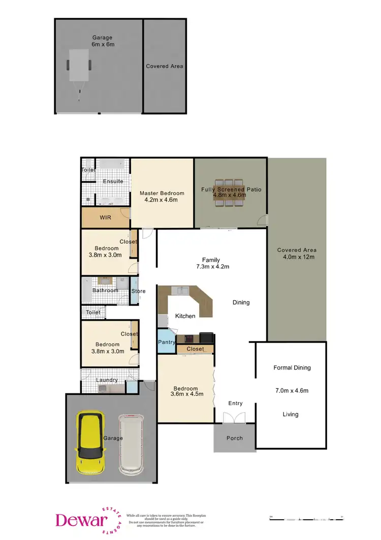 Floorplan of Homely house listing, 61 Nectar Way, Burpengary East QLD 4505
