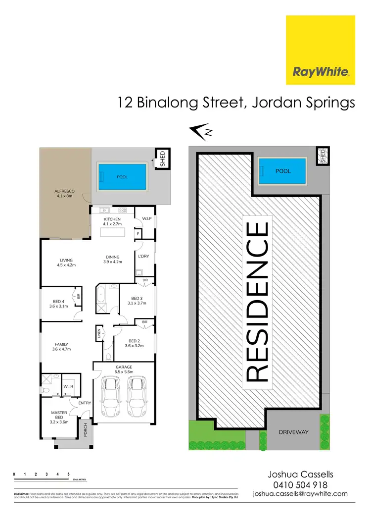 Floorplan of Homely house listing, 12 Binalong Street, Jordan Springs NSW 2747