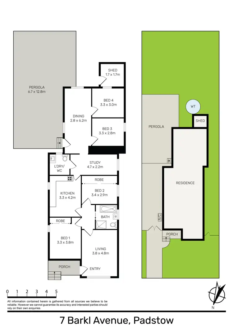 Floorplan of Homely house listing, 7 Barkl Avenue, Padstow NSW 2211