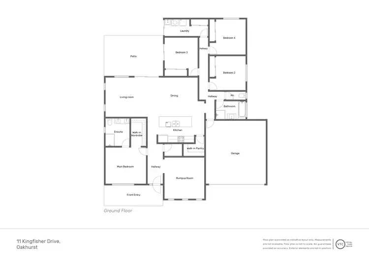 Floorplan of Homely house listing, 11 Kingfisher Drive, Oakhurst QLD 4650