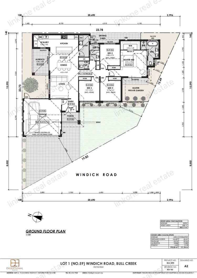 Floorplan of Homely land listing, 59 Windich Road, Bull Creek WA 6149