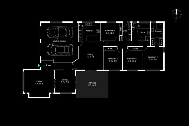 Floorplan of Homely house listing, 18 Cooloola Street, Amaroo ACT 2914