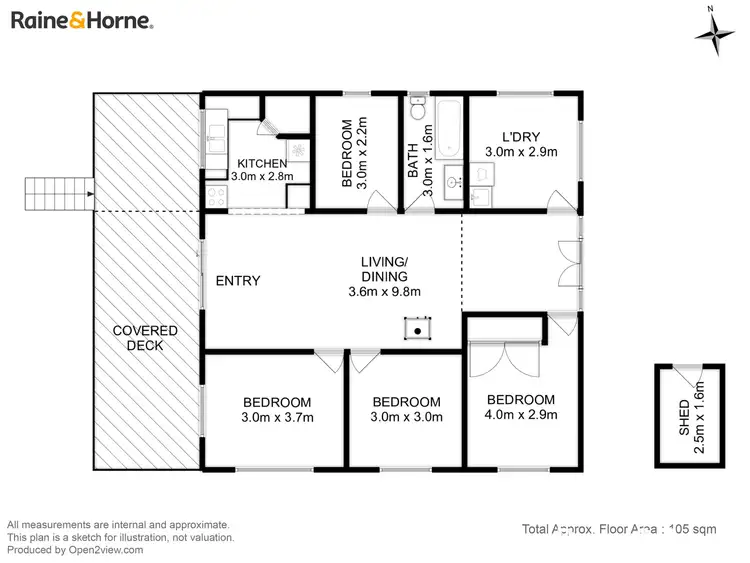 Floorplan of Homely house listing, 10 Myrica Street, Primrose Sands TAS 7173