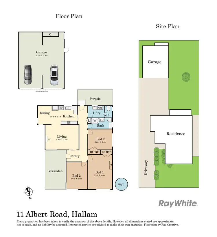 Floorplan of Homely house listing, 11 Albert Road, Hallam VIC 3803