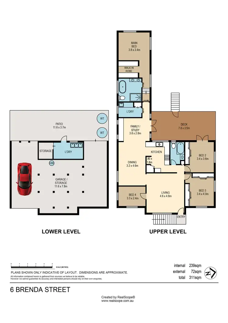 Floorplan of Homely house listing, 6 Brenda Street, Morningside QLD 4170