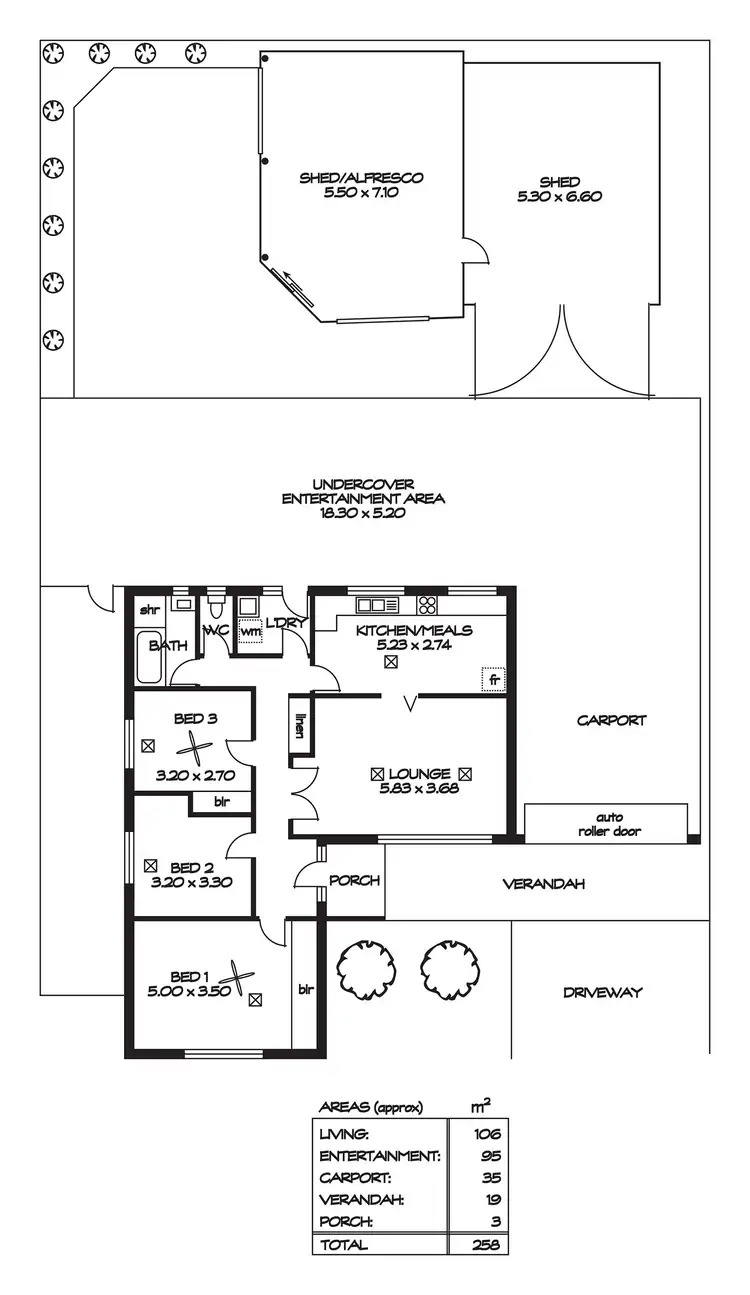 Floorplan of Homely house listing, 487 Bridge Road, Para Hills SA 5096