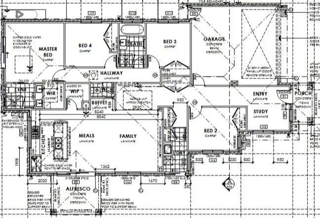 Floorplan of Homely house listing, 5 Reservoir Rd, Fraser Rise VIC 3336