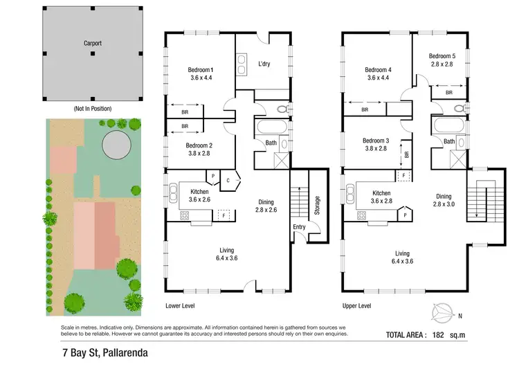 Floorplan of Homely house listing, 7 Bay Street, Pallarenda QLD 4810