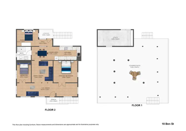 Floorplan of Homely house listing, 18 Ben Street, Yeppoon QLD 4703