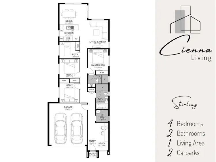 Floorplan of Homely house listing, 15 Barrit Road, Munno Para Downs SA 5115