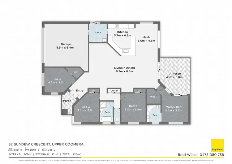 Floorplan of Homely house listing, 32 Sundew Crescent, Upper Coomera QLD 4209