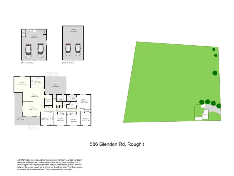 Floorplan of Homely rural property listing, 586 Glendon Road, Singleton NSW 2330